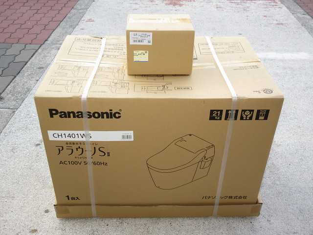 Panasonic　全自動おそうじトイレ　アラウーノS�U　CH1401WS　高価買取店大阪アシスト株式会社