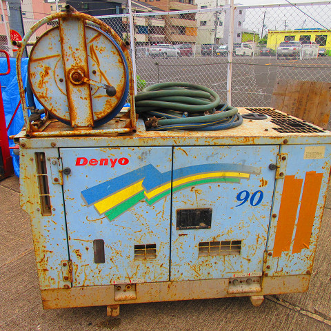 Denyo　デンヨー　エンジンコンプレッサー　DPS-90SPB 整備済