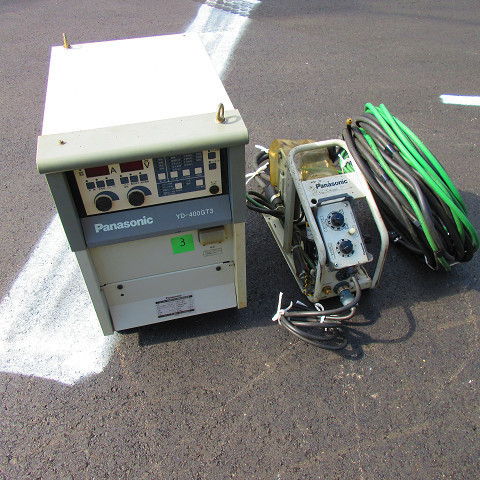 Panasonic インバータ制御MAG溶接用直流電源 半自動溶接機 YD-400GT3