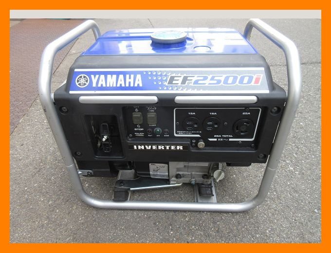 YAMAHA ヤマハ インバータ発電機 EF2500i YAMAHA ヤマハ インバータ発電機 EF2500i