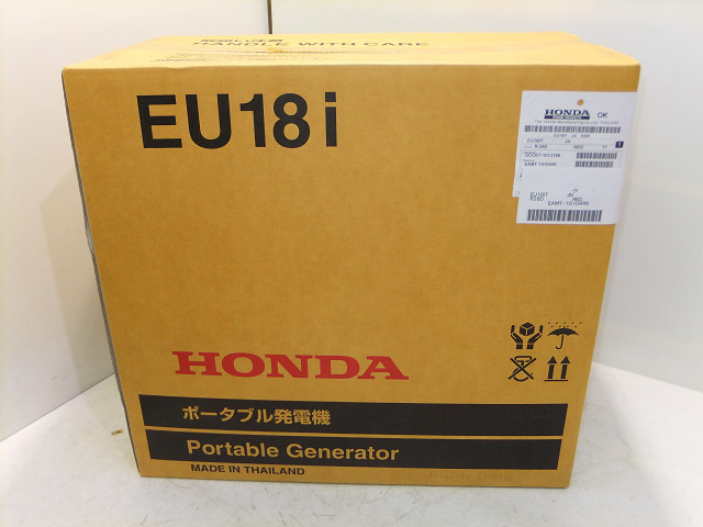 HONDA ポータブルインバーター発電機 EU18i HONDA ポータブルインバーター発電機 EU18i