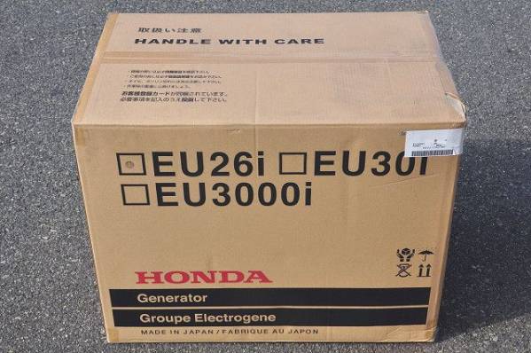 ホンダ インバーター発電機 EU26i ホンダ インバーター発電機 EU26i