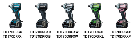 カラーバリエーション型番TD170DRGX・TD170DRFX・TD170DRGXB・TD170DRGXW・TD170DRFXW・TD170DRGXL・TD170DRFXL・TD170DRGXP・TD170DRFXP カラーバリエーション型番TD170DRGX・TD170DRFX・TD170DRGXB・TD170DRGXW・TD170DRFXW・TD170DRGXL・TD170DRFXL・TD170DRGXP・TD170DRFXP