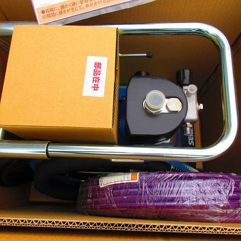 未使用 精和産業 塗装機 エアレス スーパー60L 未使用 精和産業 塗装機 エアレス スーパー60L